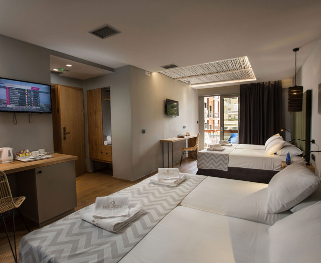 Palmera Beach Hotel Superior Room Open Plan 2