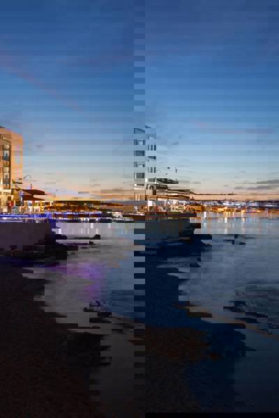 Hotel Palmera Beach Location Night View A