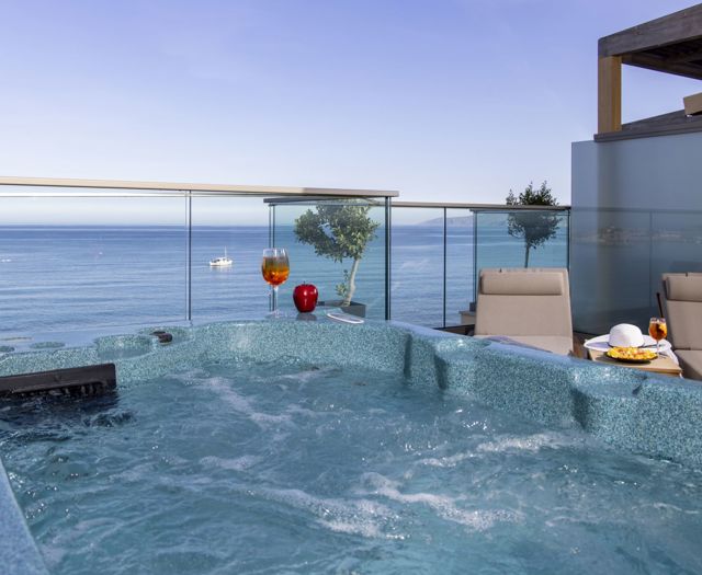 Palmera Beach Hotel Deluxe Room Sea View Outdoor Jacuzzi 5099 2