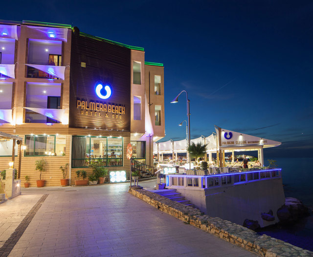 Hotel Palmera Beach Night View