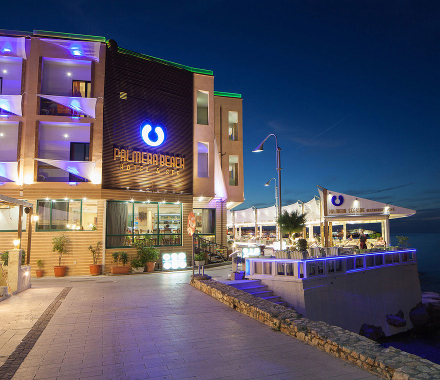 Hotel Palmera Beach Night View