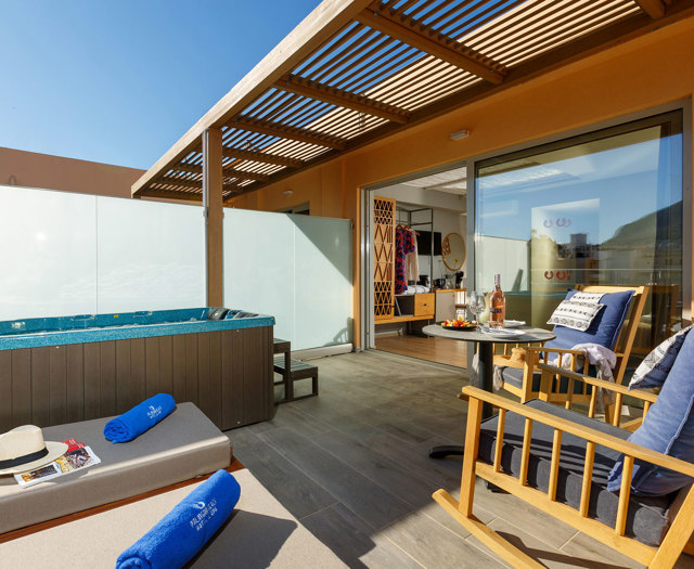 Palmera Beach Hotel Deluxe Room City View Outdoor Jacuzzi 1464