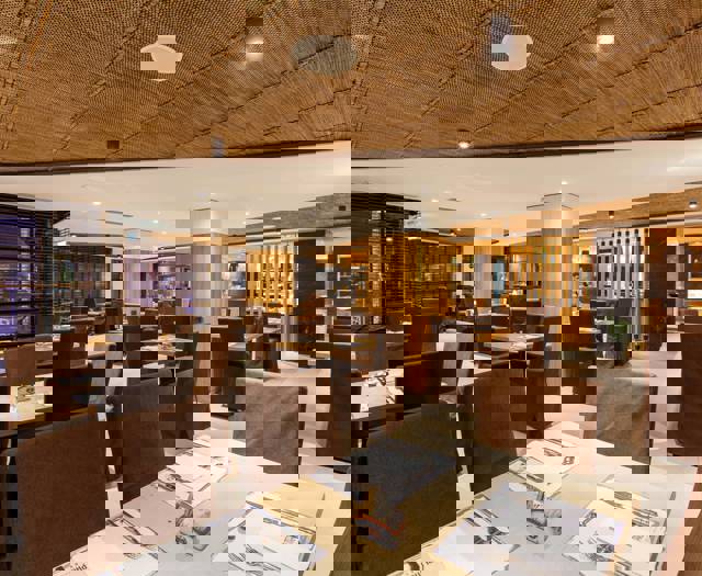 Palmera Beach Main Restaurant Sitting Area